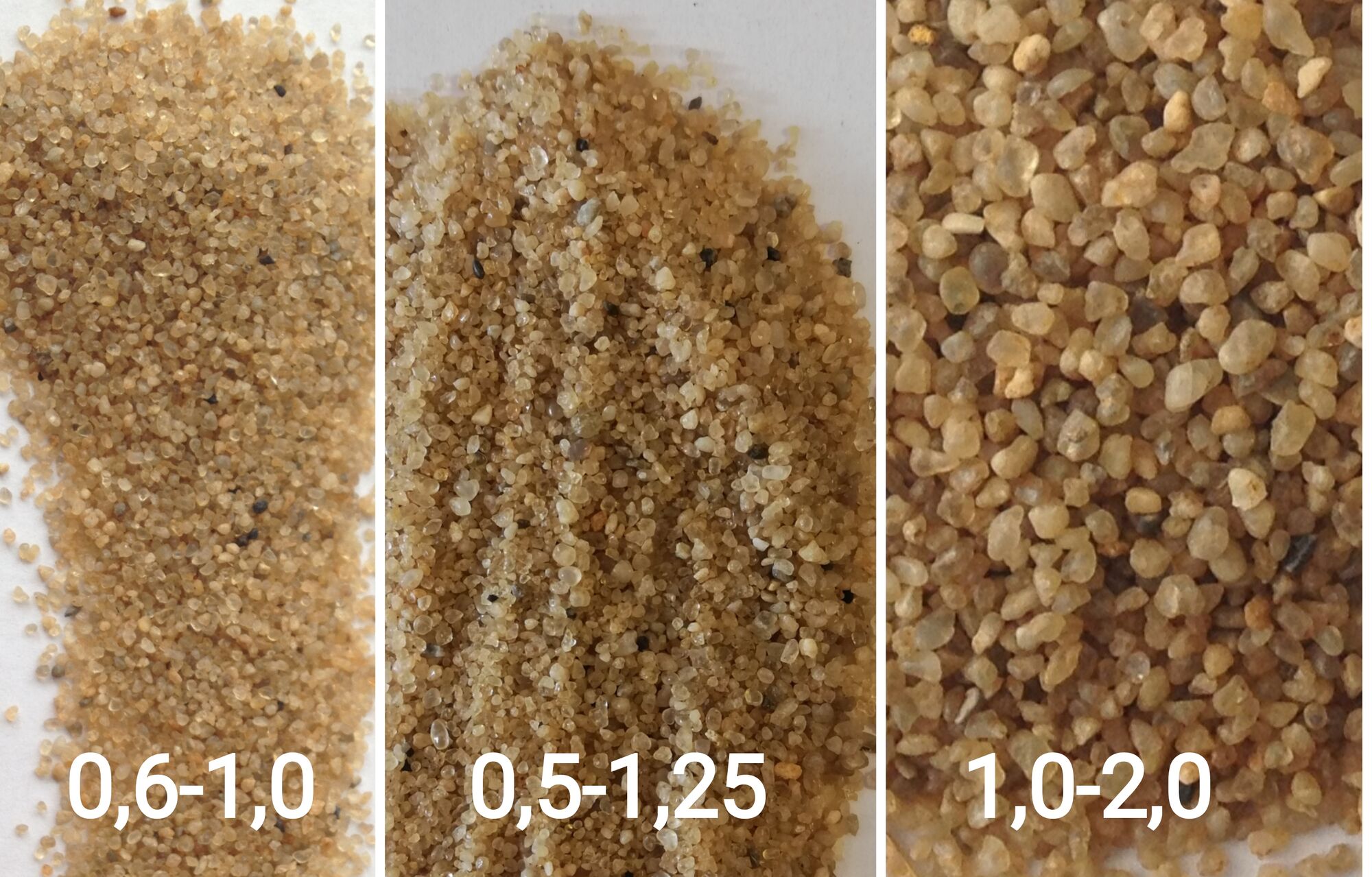 Песок кварцевый средний фр. 1,0-0,63 ГС-2