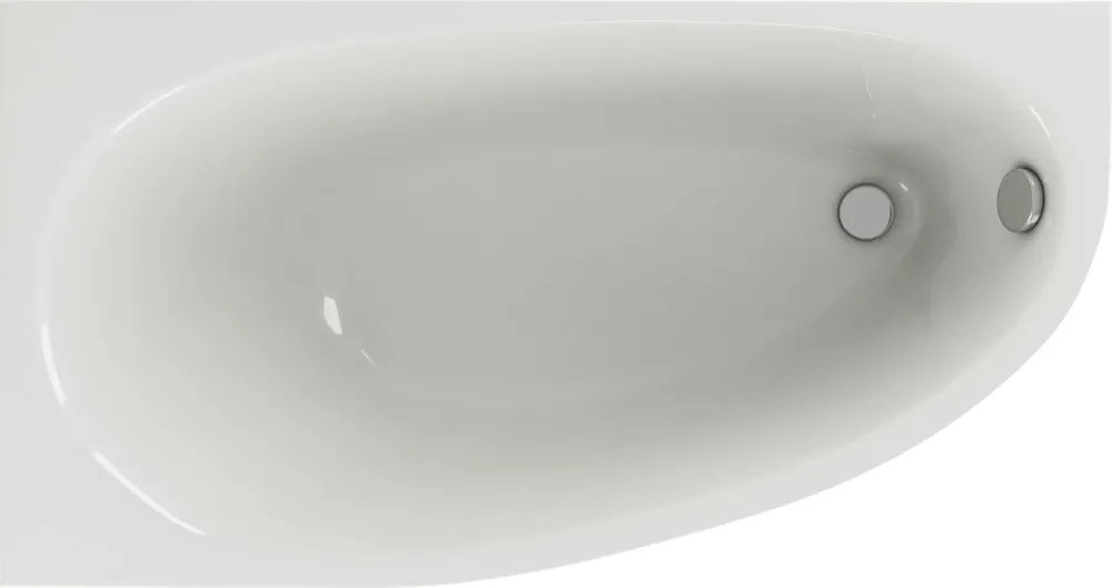 Акриловая ванна Aquatek Дива 150x90 DIV150-0000001 левая /правая (фронт.панель + каркас)
