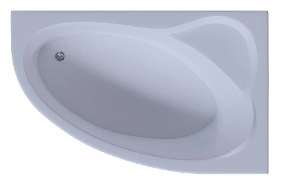 Акриловая ванна Aquatek Фиджи 170x110 FID170-0000005 правая/левая, с фронтальным экраном (вклеенный каркас)
