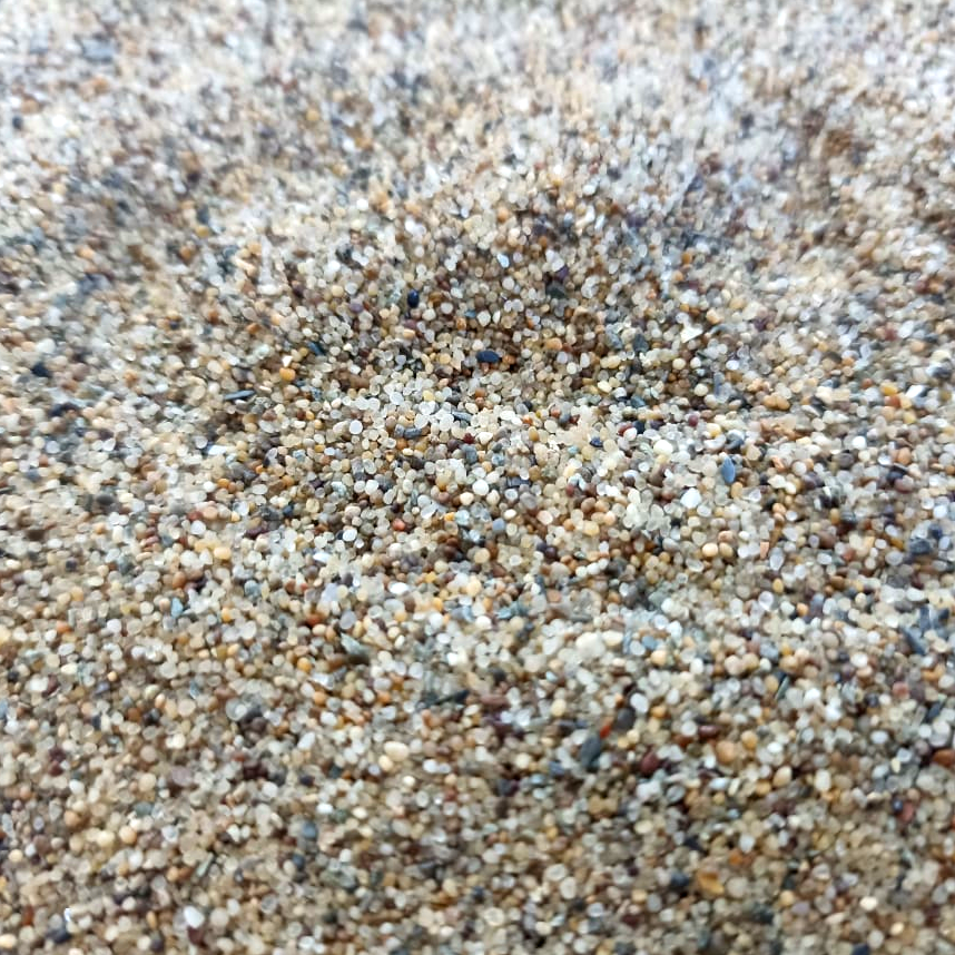 Песок кварцевый КО-6 (фракция 0,6-1,25 мм), мешок 25 кг
