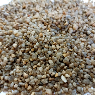 Песок кварцевый ХКП-3 (фракция 0,8-2,0 мм), биг-бэг 1 тонна 