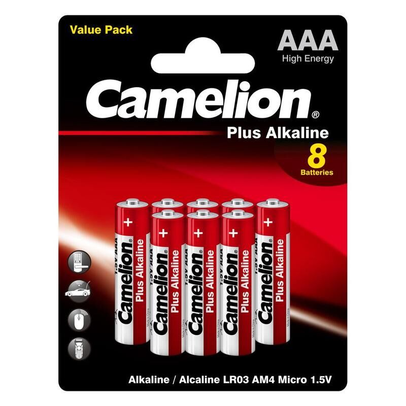 Батарейка Camelion LR03-BP5+3