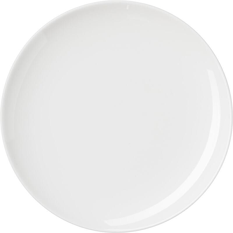 Тарелка десертная фарфор Kunstwerk диаметр 175 мм белая (артикул производителя 03010413)