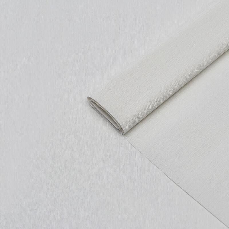 Бумага гофрированная белая в рулоне 50х250 см Cartotecnica Rossi
