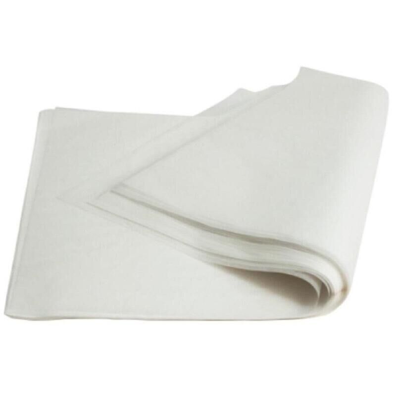 Бумага оберточная белая парафинированная 305х305мм (3000 штук в упаковке) NoName