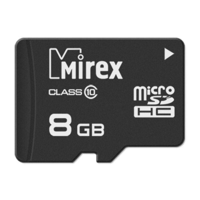 Карта памяти 8 ГБ microSDHC Mirex 13612-MC10SD08 Class 10