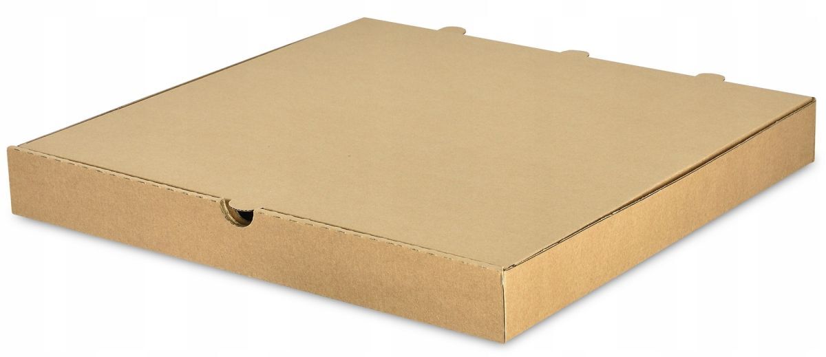 Коробка под пиццу 395мм*395мм*45мм бурая