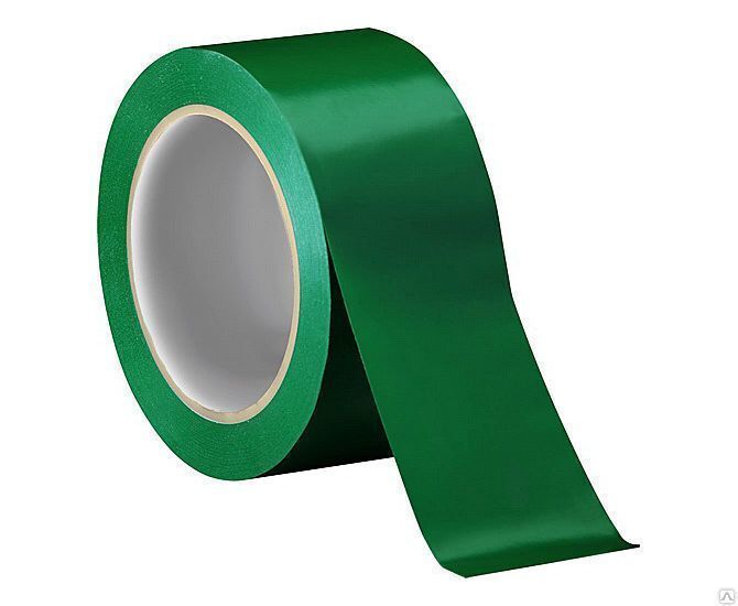 Клейкая лента 48ммx66м зеленая