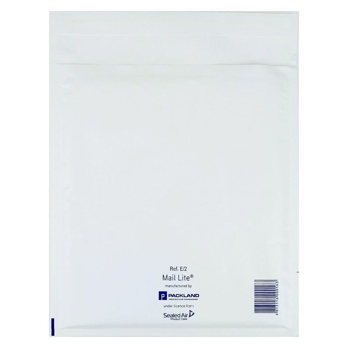 Крафт-конверт с воздушно-пузырьковой плёнкой Mail Lite 22см*26см белый