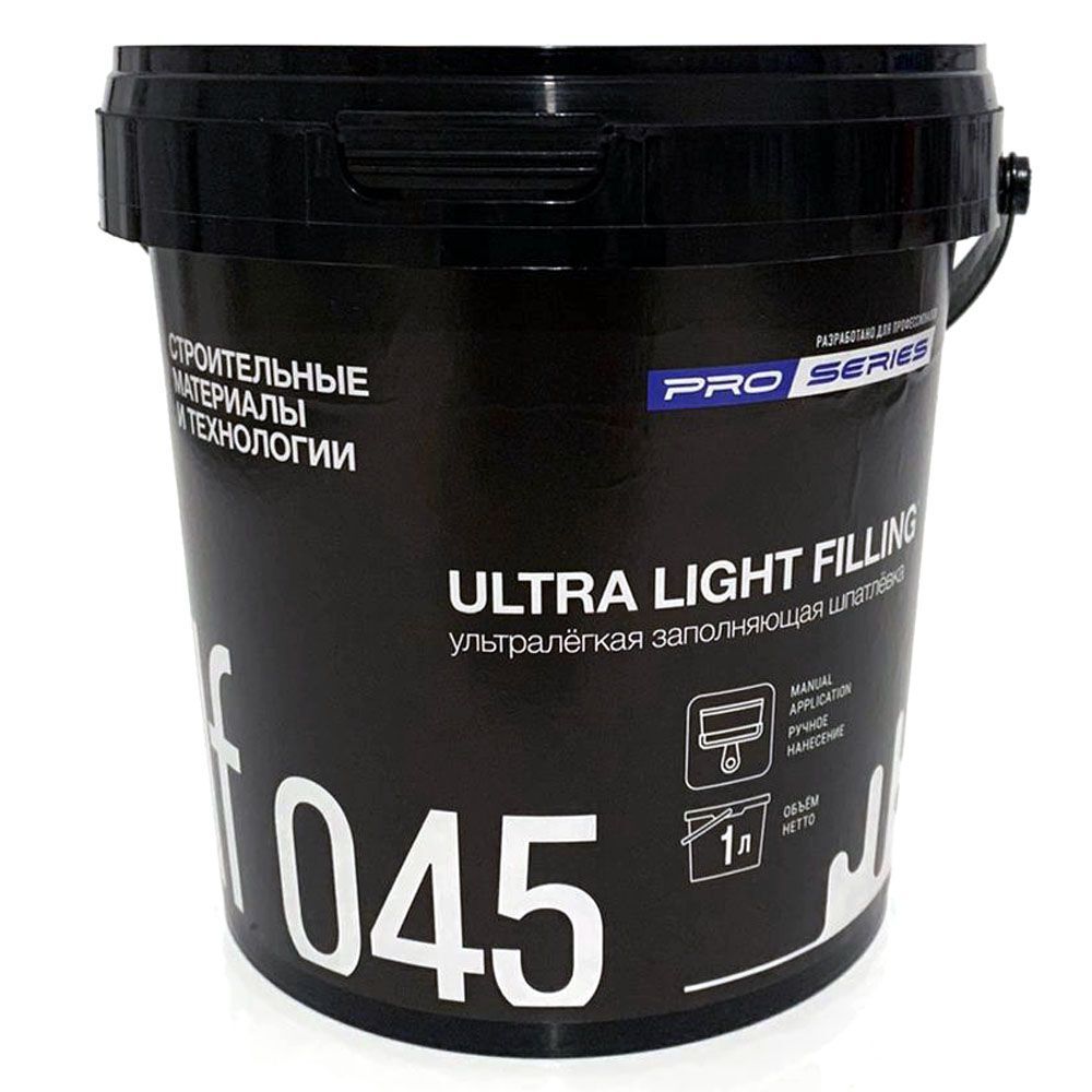 Шпатлевка СМиТ Ultra Light Fulling ULF 045 1л заполняющая суперлегкая