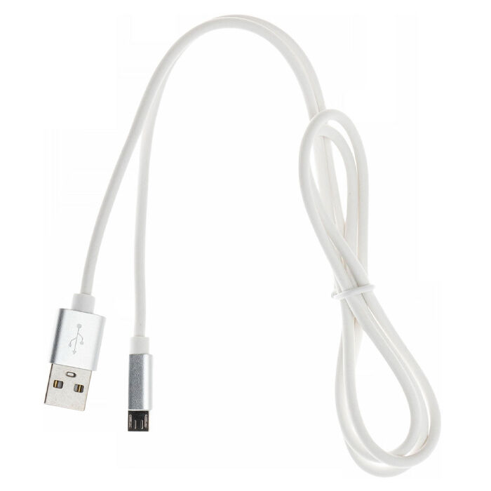 Кабель Type-C - microUSB 1м Cactus CS-USB.A.USB.MICRO-1, белый