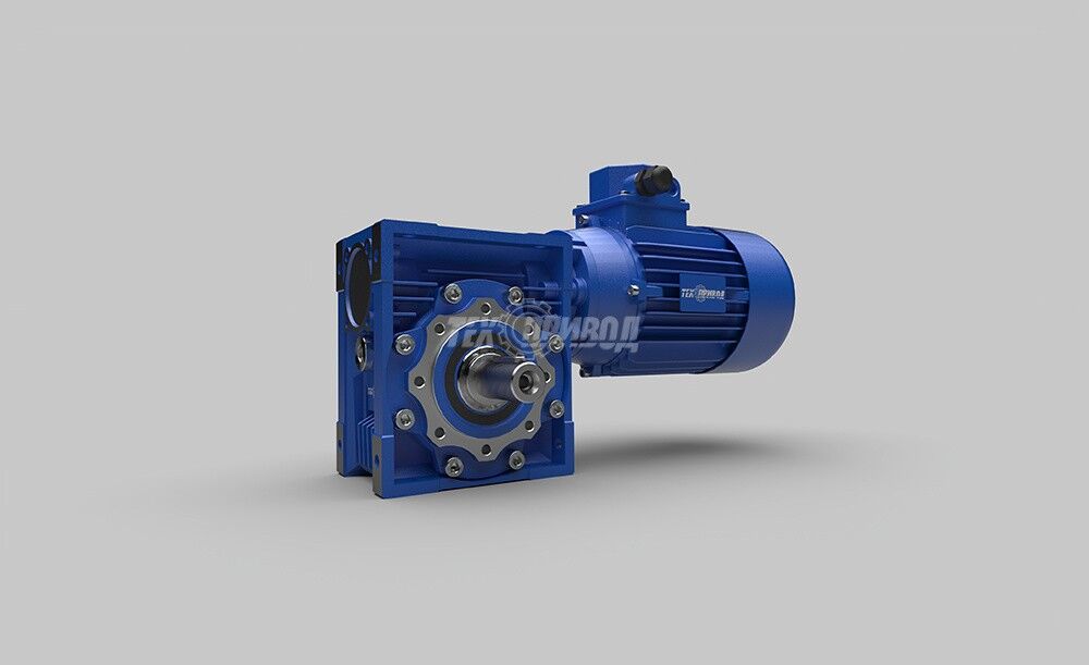 Мотор-редуктор червячный NMRV 063 вал d=25 мм крутящий момент 120 Нм, MS80/0,75/1500