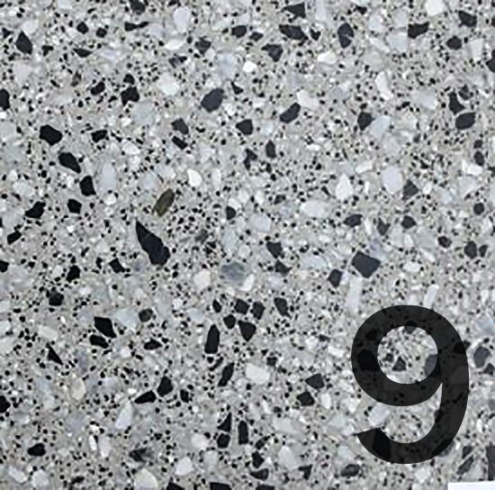 Плитка 300х300х28 мм, декоративная бетонно мозаичная терраццо
