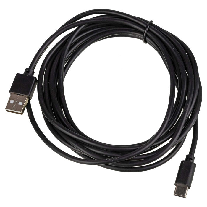 Кабель USB A - Lightning 3м Behpex, черный