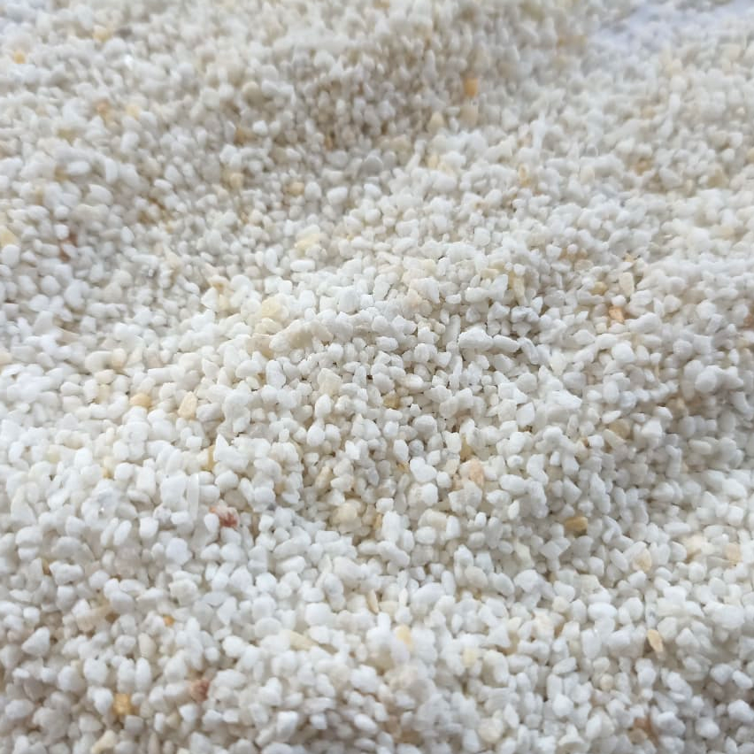 Мраморный песок КМ 0,5-1,0 мм, мешок 25 кг