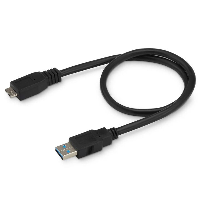 Кабель USB A - microUSB 1.5м Buro MK30-AM-1.5, черный