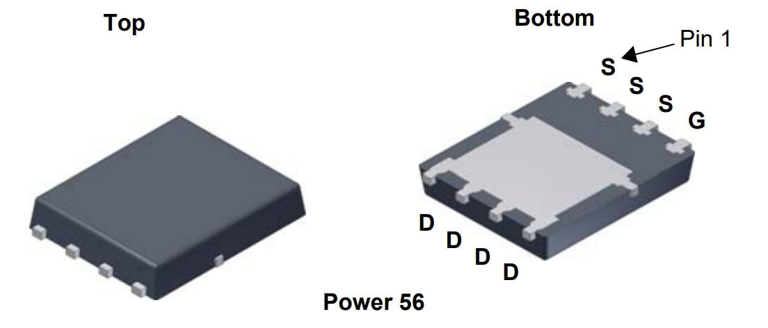 Микросхема FDMS7682 N-Channel MOSFET 30V 22A POWER56 FAIRCHILD