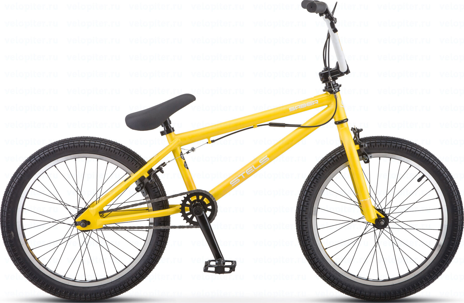 Велосипед STELS Saber 20" (21" Желтый) арт. V020
