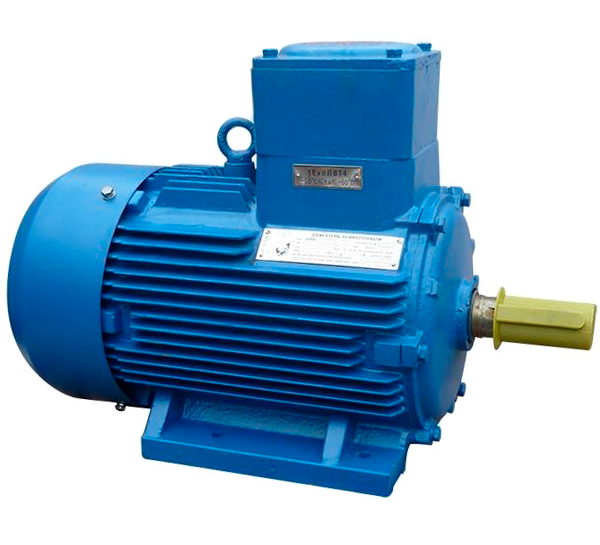 Электродвигатель взрывозащищенный АИМУ 80A2 - 1,5 кВт 3000 об/мин IM1081(B3) лапы ЭЛКОМ Элком