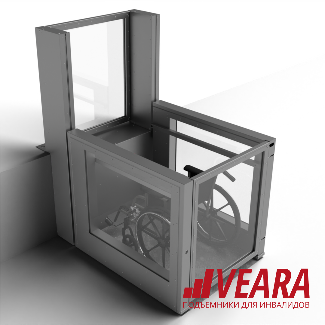 Вертикальная платформа - подъемник для инвалидов Veara Fit ГОСТ Р 55555-2013