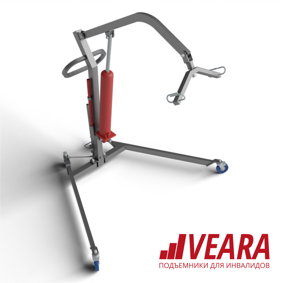Подъемник передвижной Veara для инвалидов. Бандаж в комплекте