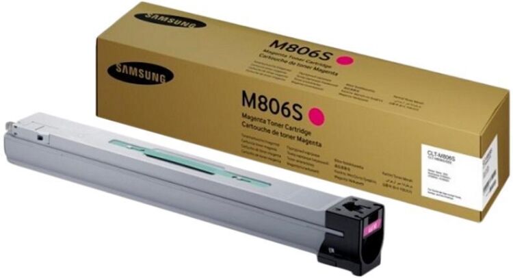 Картридж для печати Samsung Картридж Samsung M806S SS636A вид печати лазерный, цвет Пурпурный, емкость