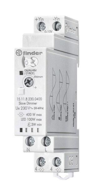 Диммер модульный ведомый электронный (Slave) управление сигналом 0-10В от ведущего диммера (Master) разные типы ламп до