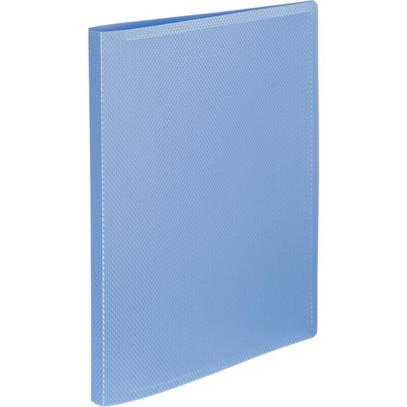 Скоросшиватель пластиковый с пружинным механизмом Attache Selection Breeze А4 до 100 листов голубой (толщина обложки 0.7