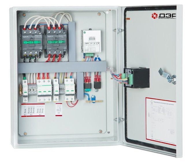 Шкаф АВР-100А-01-01-SE на базе силовых контакторов Schneider Electric 50 кВт
