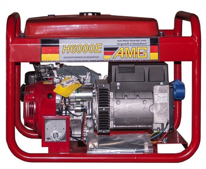Бензиновый генератор AMG H 6000E с АВР 6 кВт