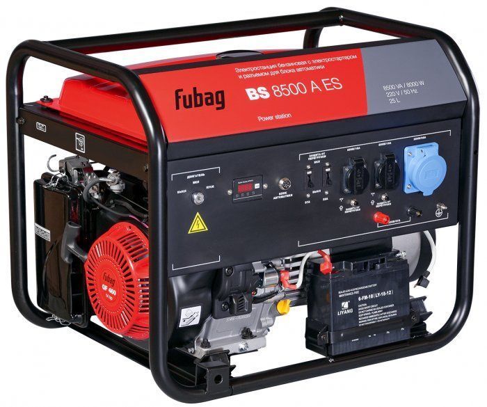 Бензиновый генератор Fubag BS 8500 A ES 8 кВт