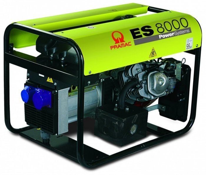 Бензиновый генератор Pramac ES8000 3 фазы 6 кВт