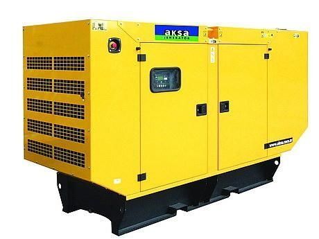Дизельный генератор Aksa APD-43C в кожухе 31 кВт