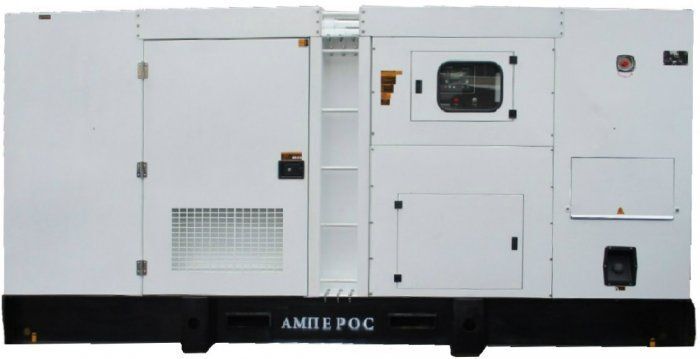 Дизельный генератор АМПЕРОС АД 520-Т400 в кожухе с АВР 520 кВт