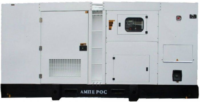 Дизельный генератор АМПЕРОС АД 500-Т400 в кожухе с АВР 500 кВт
