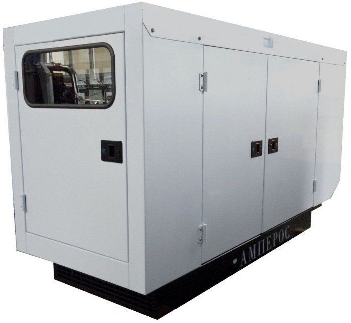 Дизельный генератор АМПЕРОС АД 30-Т400 P (Проф) в кожухе с АВР 30 кВт