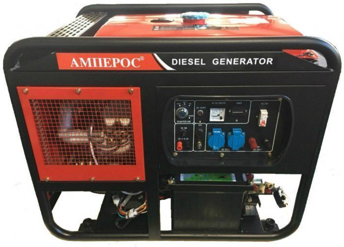 Дизельный генератор АМПЕРОС LDG 15000 E 10 кВт