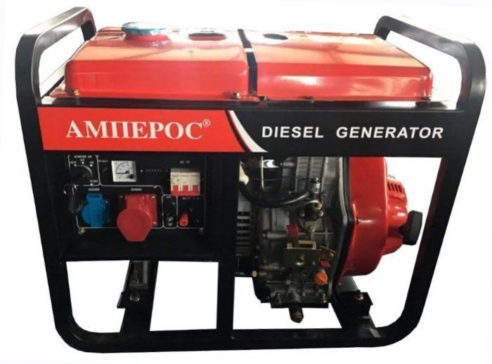 Дизельный генератор АМПЕРОС LDG 8500 СLE-3 6.3 кВт