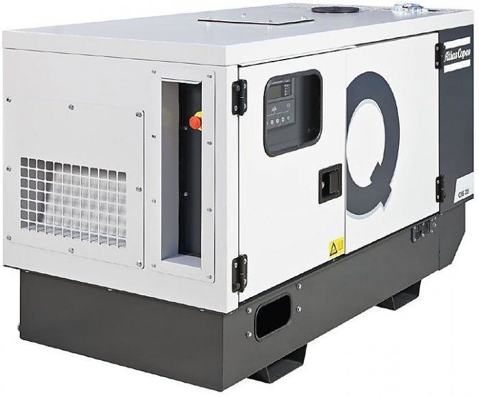 Дизельный генератор Atlas Copco QIS 16 в кожухе с АВР 11 кВт