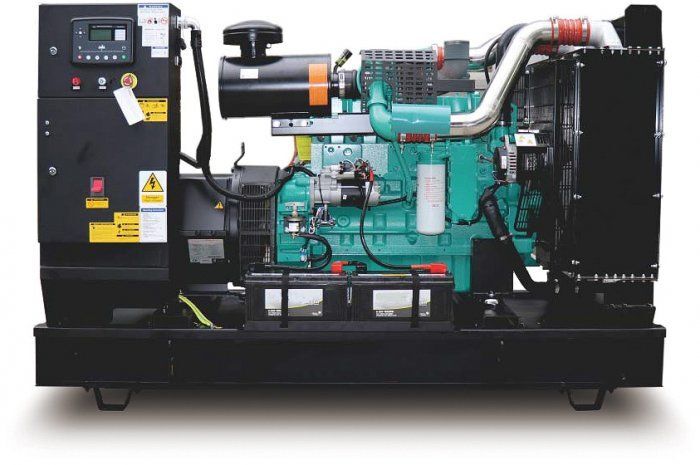 Дизельный генератор DER 300C с АВР на базе двигателя Cummins 220 кВт