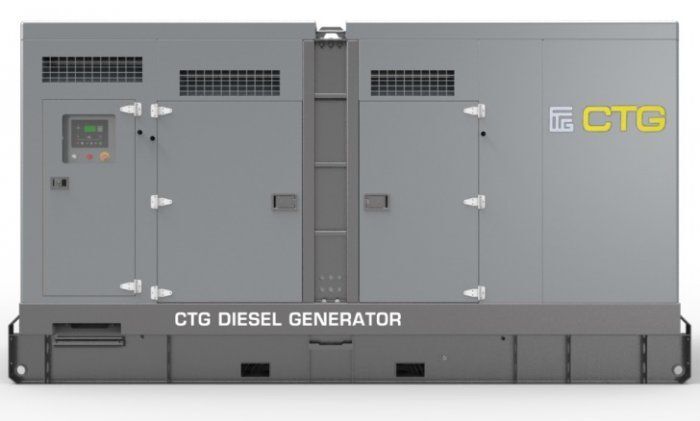 Дизельный генератор CTG 150C в кожухе 110 кВт