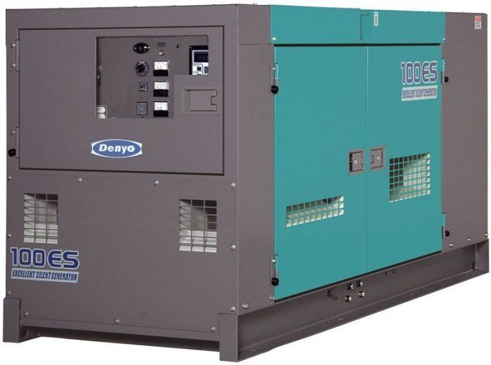 Дизельный генератор Denyo DCA-100ESI с АВР 63 кВт