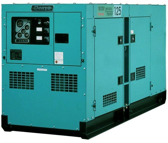 Дизельный генератор Denyo DCA-125SPK3 с АВР 79 кВт