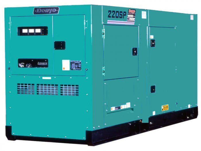 Дизельный генератор Denyo DCA-220SPK3 139 кВт