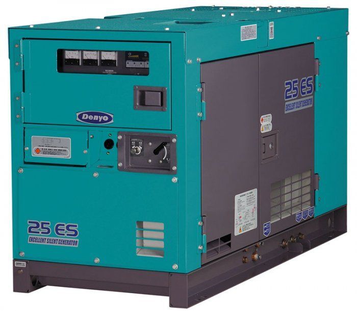 Дизельный генератор Denyo DCA-25ESK 16 кВт