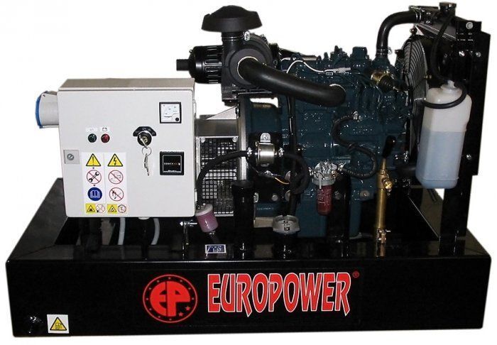 Дизельный генератор EuroPower EP 103 DE 9 кВт