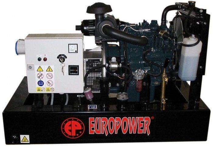 Дизельный генератор EuroPower EP 103 DE с АВР 9 кВт