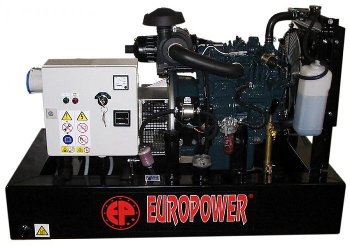 Дизельный генератор EuroPower EP 73 DE с АВР 6 кВт