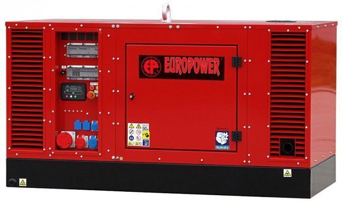 Дизельный генератор EuroPower EPS 34 TDE с АВР 24 кВт