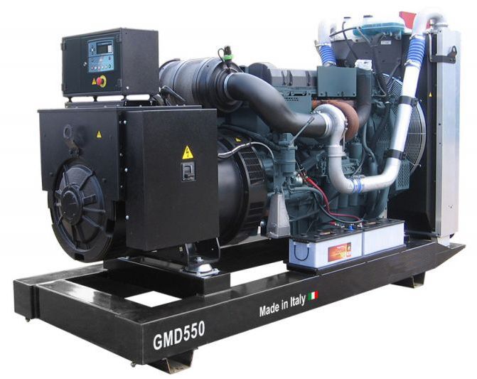 Дизельный генератор GMGen GMD550 с АВР 400 кВт